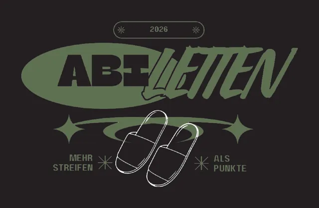 Abimotiv Abiletten: mehr Streifen als Punkte